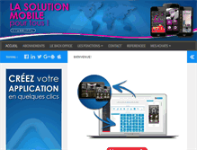 Tablet Screenshot of mywebappli.com